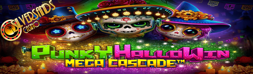 Play Punky HalloWin Mega Cascade at Silversands Casino